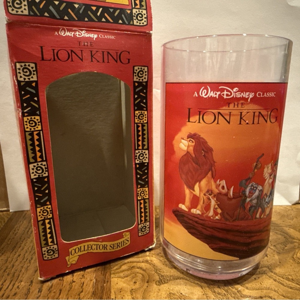 Disney Burger King Collectors Cup 1994 Lion King New in Box